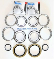 2 KOYO Rear Wheel Bearing With Seal set For 80-97 Toyota Landcruiser 4WD