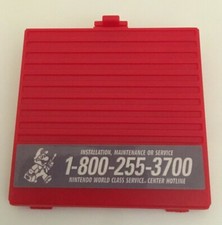 Game Boy Original DMG-01 - Replacement Battery Cover Door - RED  STICKER