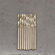 9 Egda 1.39mm Micro Drills 1.5mm Shank HSS NOS Switzerland - 1.39mm 1.39 mm
