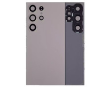 Back Cover Glass With Camera Lens Compatible For Samsung Galaxy S24 Ultra 5G