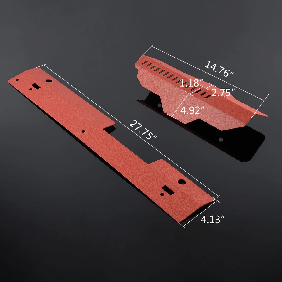 Fit For Subaru WRX&STi 02-07 Cooling Radiator Shroud Pulley Belt Cover Combo Foto 2 de 4