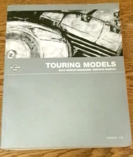 2012 Harley-Davidson TOURING SERVICE MANUAL Electra Street Glide Road King, XLNT