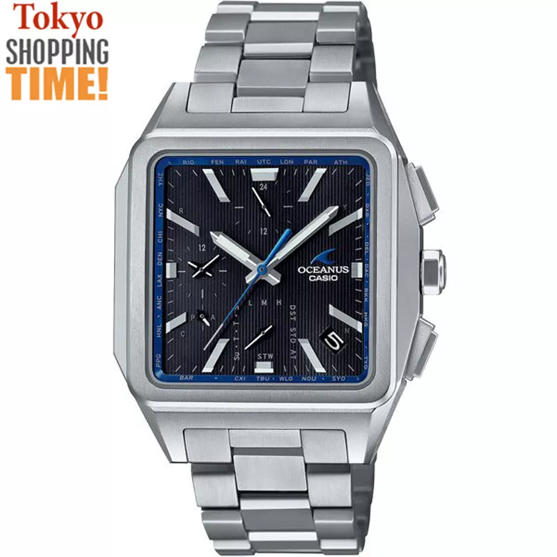 Casio Oceanus OCW-T5000-1AJF Titanium Solar Radio Bluetooth Men`s