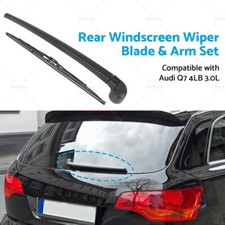 Rear Windscreen Wiper Blade & Arm Set Suitable for Audi Q7 4LB 06-15 4L0955425