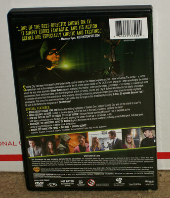 Arrow The Complete Second Season DVD 883929375004| eBay