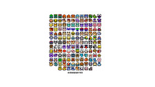 Pokemon pokmon pokemon first generation pixel art sprite Pad Gaming Mat Desk