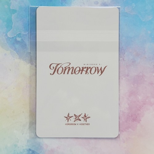 TXT minisodio 3: TOMORROW sorteo de la suerte tarjeta fotográfica Weverse Japón música universal PC - Imagen 39 de 44