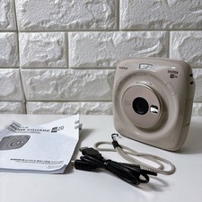 Fujifilm Instax SQ20 Beige Hybrid Instant Camera Compact Used From Japan