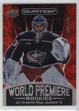 2023-24 Upper Deck Ovation World Premiere Red 98/199 Jet Greaves #WP-31 1so1
