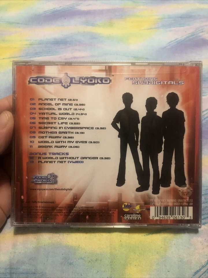 Code Lyoko by Code Lyoko (CD, Jun-2007, Caroline Distribution) - Image 2 of 4