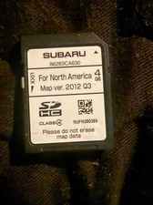 Oem 2014 Subaru BRZ Sd Card for Car Radio Nav...
