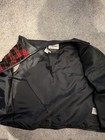 Cedars Vintage Leather and Wool Red Plaid  vest Size L Lined EUC — photo 6