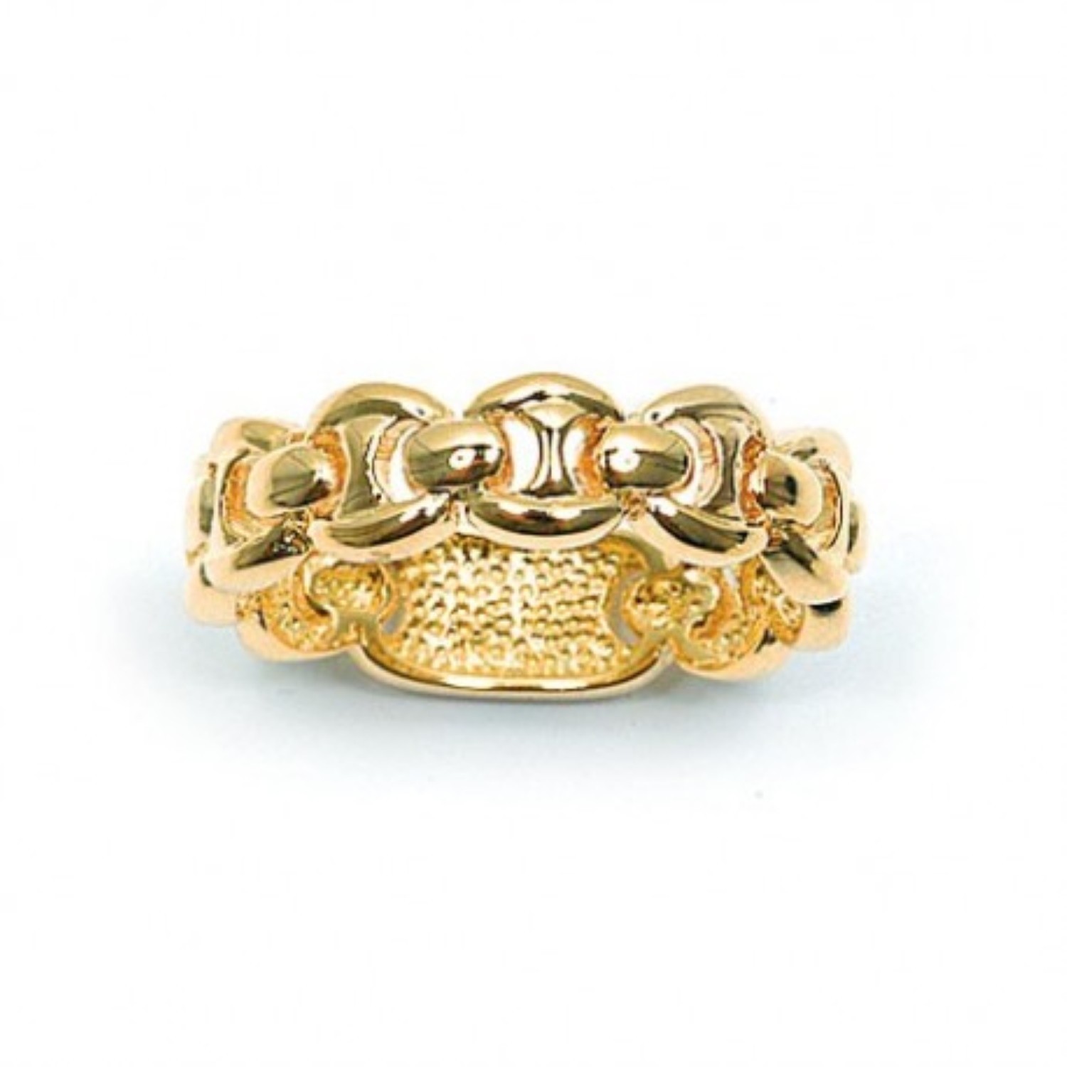 Bague motif grain de café en plaqué or pour sublimer vos tenues
