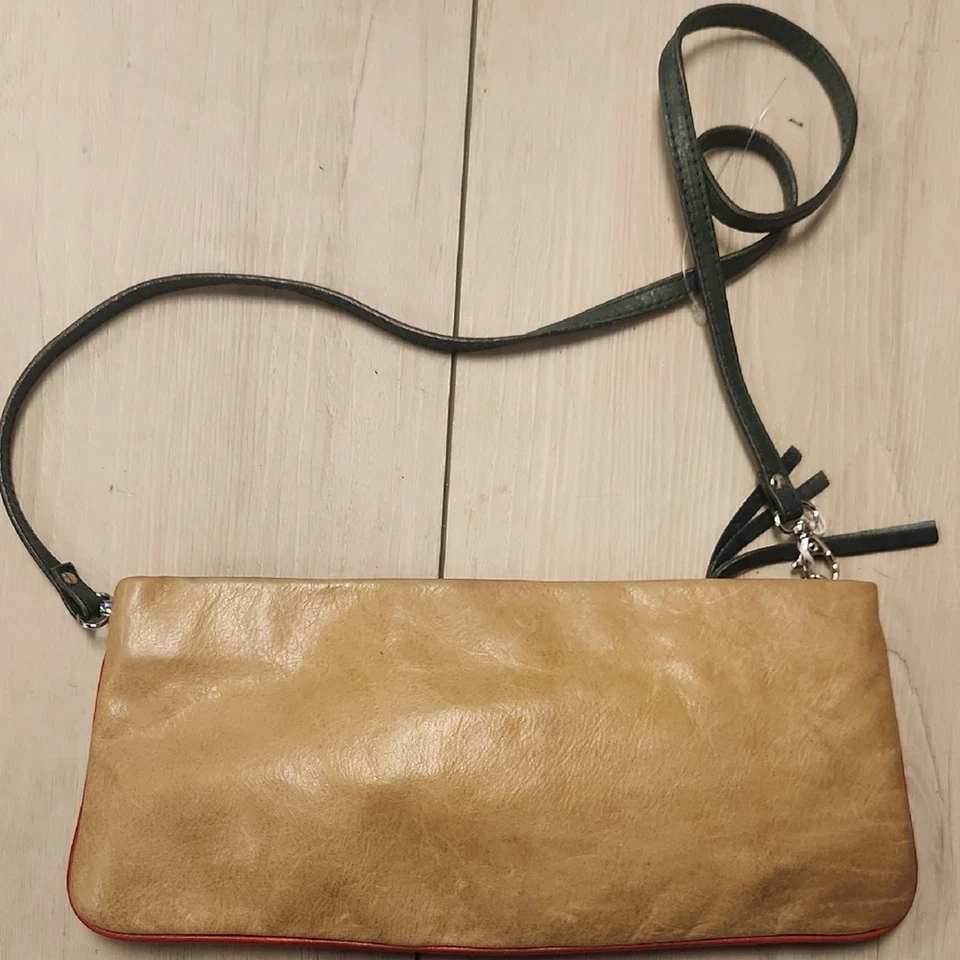 Bolso de Cuero Genuino Claudia Firenze Hecho en Italia Negro Croc en Relieve Foto 2 de 4