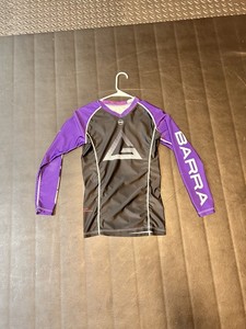 Gracie Barra Small Women's Long Sleeve Purple Rashguard