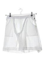 BLANC DU NIL Short moulant Dames Pantalon court T EU 40 blanc style décontracté