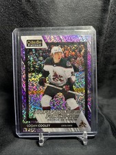 2023-24 O-Pee-Chee Platinum Logan Cooley #99 Violet Pixels /299
