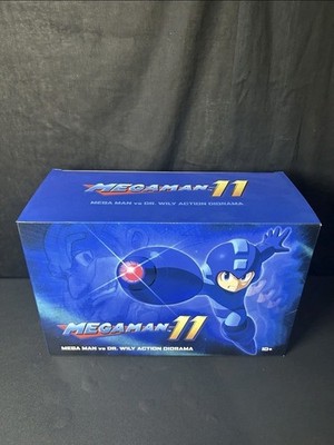 Megaman 11 Action Figure Toy Diorama Statue Megaman Vs Dr. Wily Mega Man