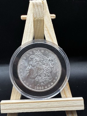 1885 Morgan Dollar $1 Silver Coin Circulated Uncertified Bullion E PLURIBUS UNUM