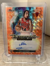 2025-2026 Topps Finest Noa Essengue RC Electrifying Signatures /15 Chicago Bulls