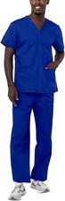 Adar Universal Unisex Scrubs - Unisex Drawstring Scrub Set