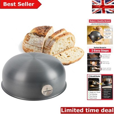 Müheloses handwerkliches Brotbacken mit ultraleichter Aluminium Backschale Cloche