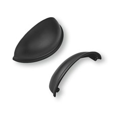 2 Pack 3" Drawer Pulls Matte Black Cabinet Cup Pulls Kitchen Hardware Cabinet...
