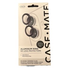 Case-Mate Elite RING Aluminum Lens Protector for iPhone 16 / 16 Plus   New