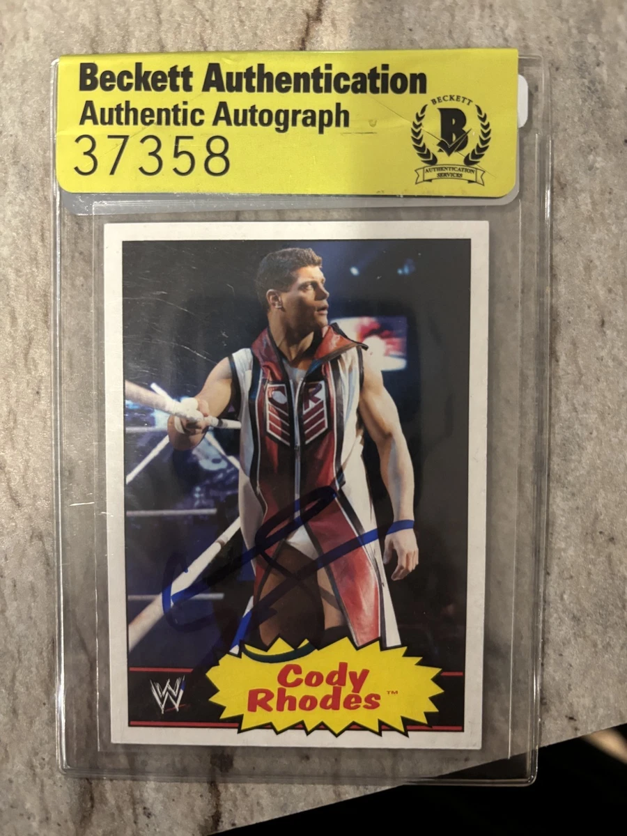 cody rhodes autograph products for sale | eBay
