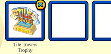Webkinz Classic Item: Tile Towers Trophy Virtual ONLY  READ DESCRIPTION 