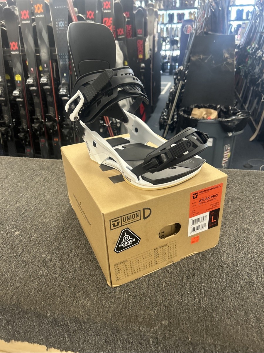 Union Atlas Pro Bindings 2025 White Large for sale online | eBay