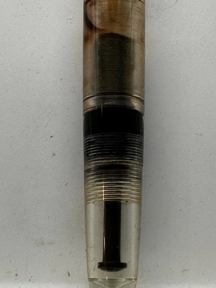 Pluma Estilográfica Parker 51 Vintage l948 Vacumatic Demostrador--Funcionando Foto 4 de 4