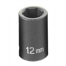 Grey Pneumatic SOC 12MM 3/8D IMP 6PT