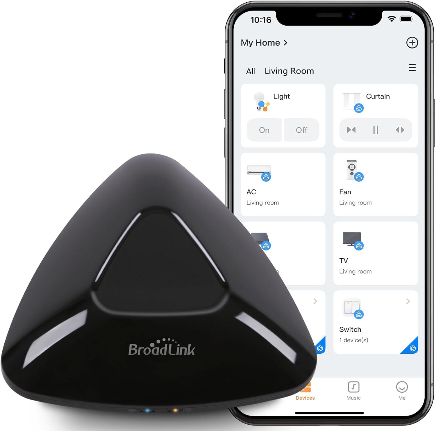 Telecomando Universale RM MAX: Hub Smart Minimalista per Casa