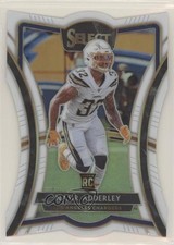 2019 Panini Select Premier Level Die-Cut White Prizm 21/35 Nasir Adderley zh1