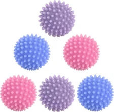 Dryer Balls Laundry Reusable Anti Static Mixed Colors 