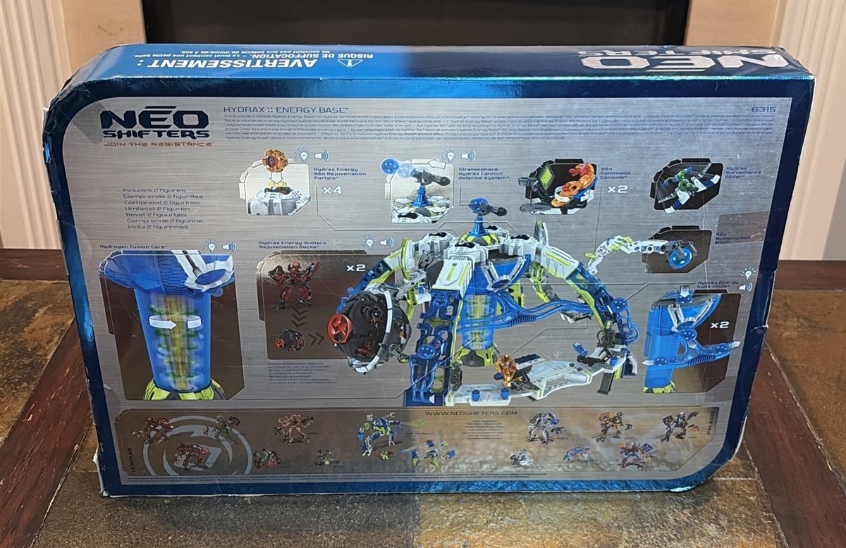 Mega Bloks Neo Shifters 6315 Brand New Sealed Hydrax Energy Base