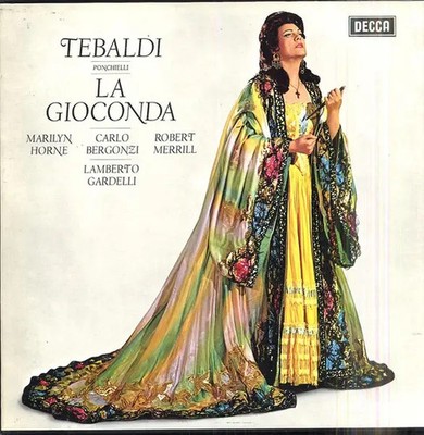 LP-BOX Ponchielli La Gioconda HARDCOVER BOX / FFSS + BOOKLET + INSERT Decca