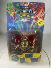 Vintage TMNT Metal Mutants Raphael Figure w/ Phoenix Spirit Armor New