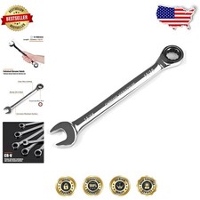 Heavy Duty 1516 Sae Ratchet Wrench 12-point Off-corner Chrome Vanadium