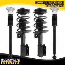 Front Quick Complete Struts Rear Shock 2008-2014 Mercedes C300 4matic W204