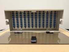 PATCH PANEL -- OPTI-CABLE INC. -- 96-ports FIBER PATCH PANEL -- SC-SC Connectors