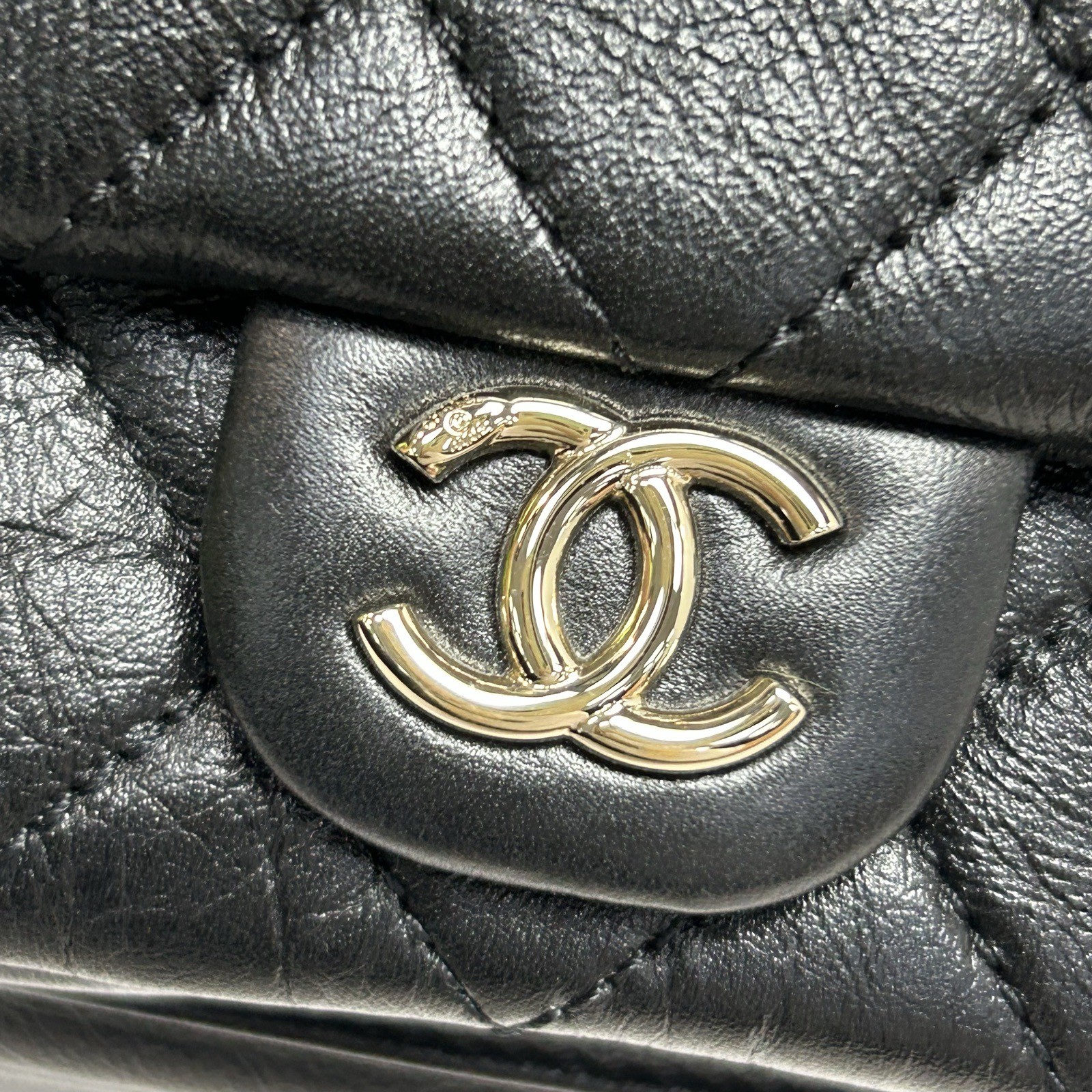 CHANEL Duma Drawstring Backpack Small 18cm Black … - image 23