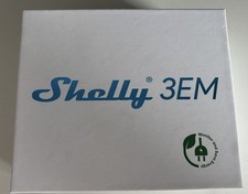 Shelly 3EM – 3-Phasen Energiezähler / Stromzähler – WLAN Smart Meter unbenutzt