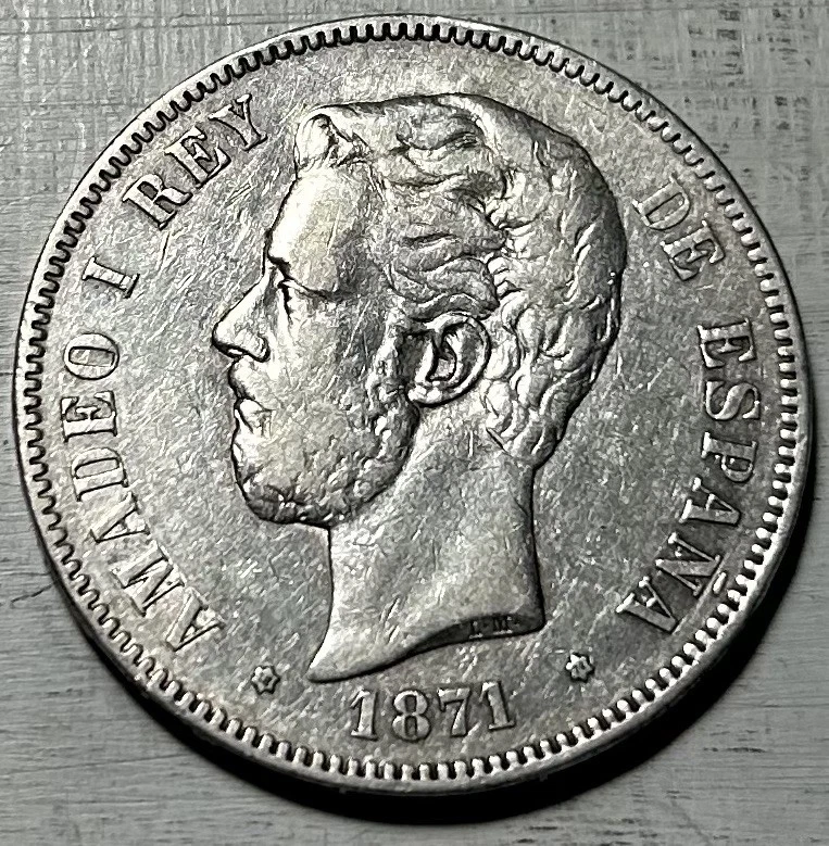 1871 Year Spanish Coins for sale | eBay