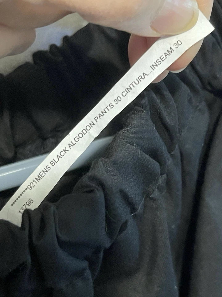 Pirate Renaissance SCA Cosplay Pantalones Largos Negros Blanco Manga Larga Camisa CONJUNTO - L Foto 3 de 4