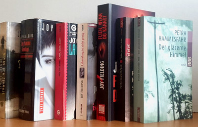 BUCHPAKET+KRIMI+THRILLER+7 BÜCHER+PETRA HAMMESFAHR+JOY FIELDING +TB+HC+BUNDLE
