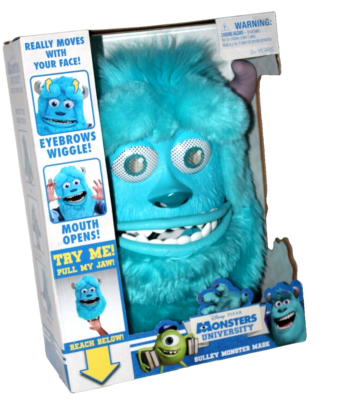 Disney Pixar Monsters University Sulley Monster Mask - Blue | eBay