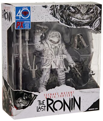 BANDAI - Figur Turtles Ninja Last Ronin Weiß und Schwarz P81199