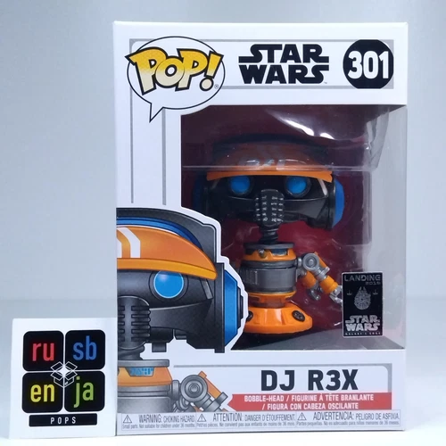 Funko Pop! Star Wars DJ R3X REX Galaxy's Edge Exclusive #301